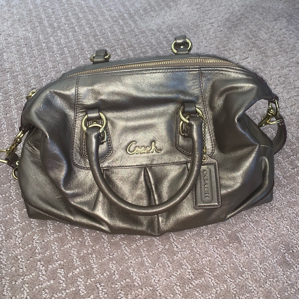 coach purse satchel